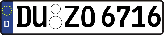 DU-ZO6716