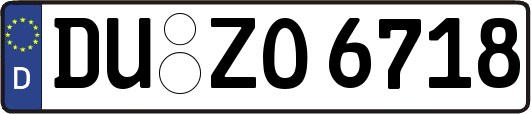 DU-ZO6718