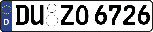 DU-ZO6726