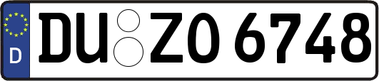 DU-ZO6748