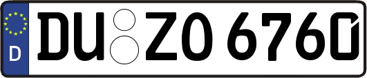 DU-ZO6760