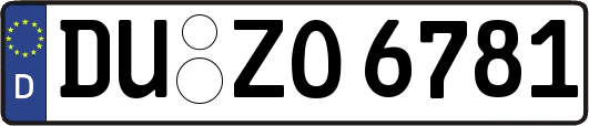 DU-ZO6781