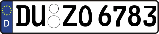 DU-ZO6783