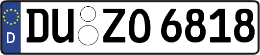 DU-ZO6818