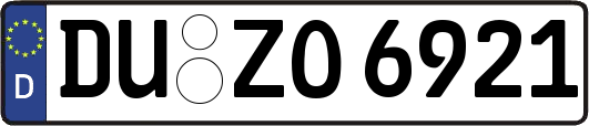 DU-ZO6921