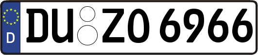DU-ZO6966