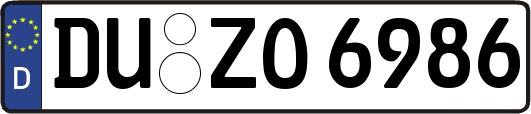 DU-ZO6986