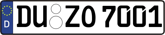 DU-ZO7001