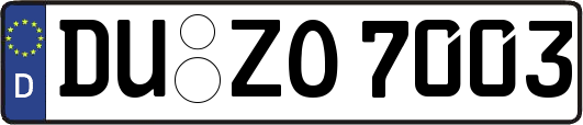 DU-ZO7003