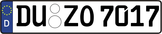DU-ZO7017