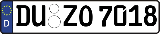 DU-ZO7018