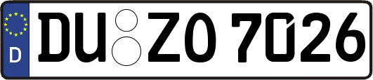 DU-ZO7026