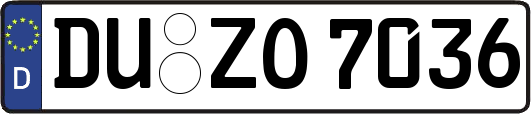 DU-ZO7036