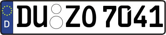 DU-ZO7041