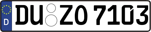 DU-ZO7103