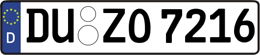 DU-ZO7216