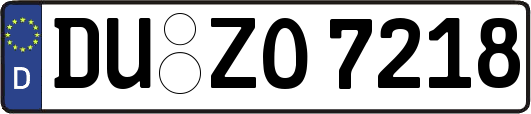 DU-ZO7218