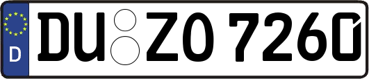 DU-ZO7260