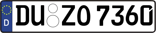 DU-ZO7360
