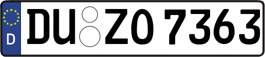 DU-ZO7363