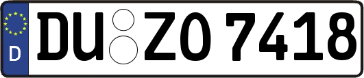 DU-ZO7418
