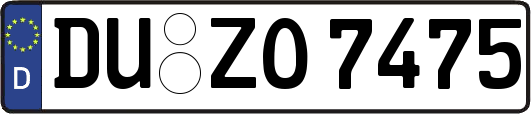 DU-ZO7475