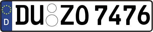 DU-ZO7476