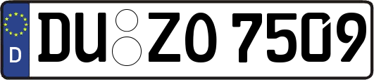 DU-ZO7509
