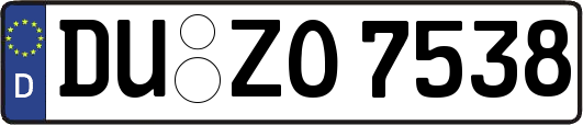 DU-ZO7538