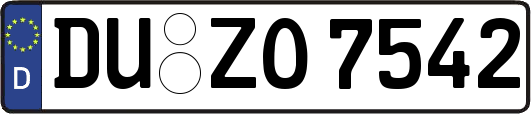 DU-ZO7542