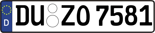 DU-ZO7581