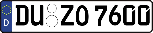 DU-ZO7600