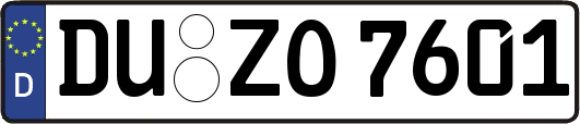 DU-ZO7601