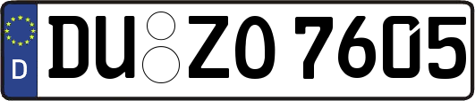 DU-ZO7605