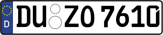 DU-ZO7610