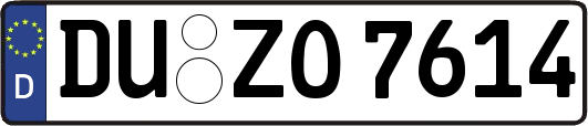 DU-ZO7614