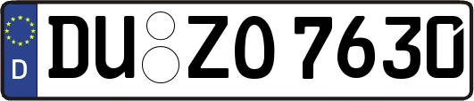 DU-ZO7630