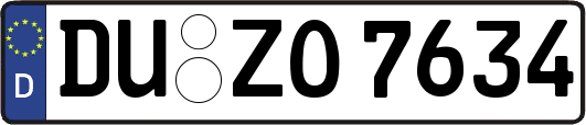 DU-ZO7634
