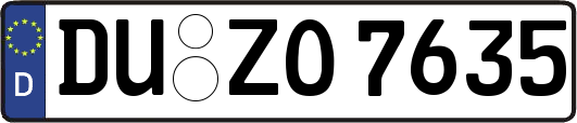 DU-ZO7635