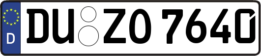 DU-ZO7640