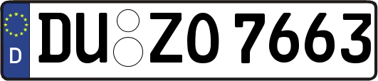 DU-ZO7663