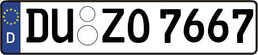 DU-ZO7667