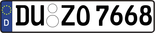 DU-ZO7668