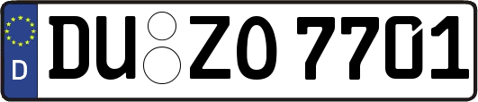 DU-ZO7701