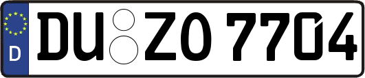 DU-ZO7704