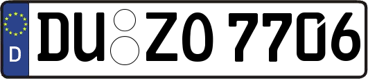 DU-ZO7706