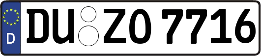 DU-ZO7716