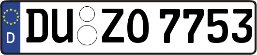 DU-ZO7753