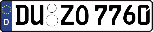 DU-ZO7760