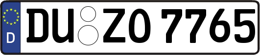 DU-ZO7765